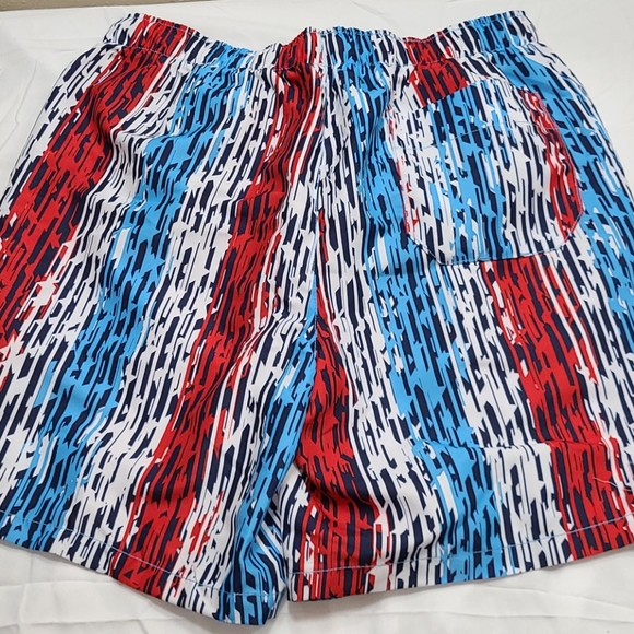 Speedo red white blue board volley shorts - Picture 11 of 16